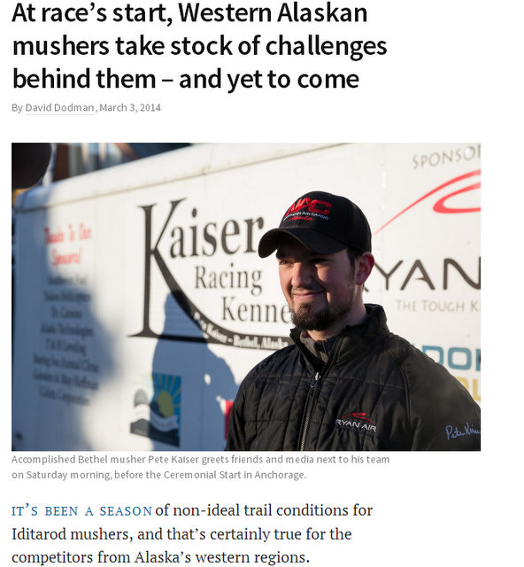 At race’s start, Western Alaskan mushers take stock of challenges behind them – and yet to come  KNOM Radio Mission
