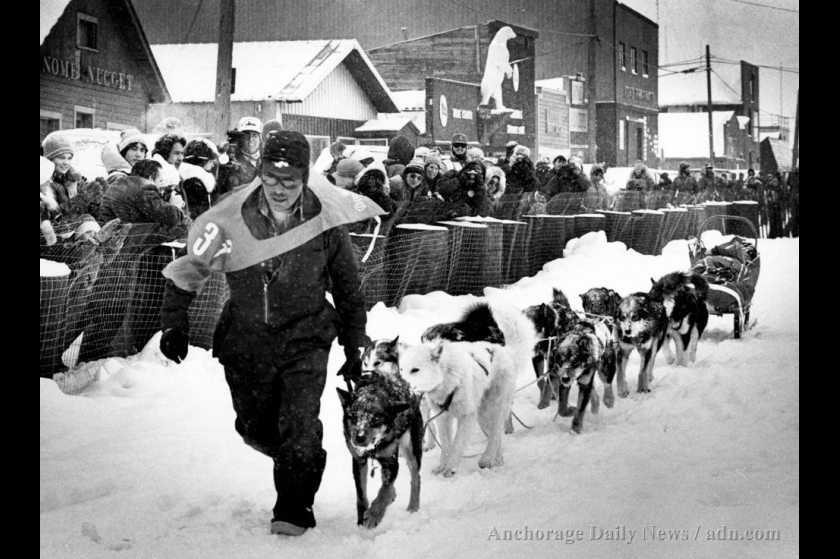 1982 - Emmitt Peters 4th Place Iditarod Finish